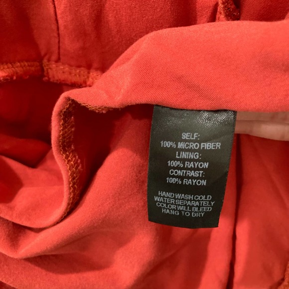 Lulu's Star Spangled Rust Red/ Orange Backless Lace Romper Size Medium - Picture 11 of 13